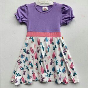 Ruffle Girl Cactus Spring/Summer Dress Girl's 2XL